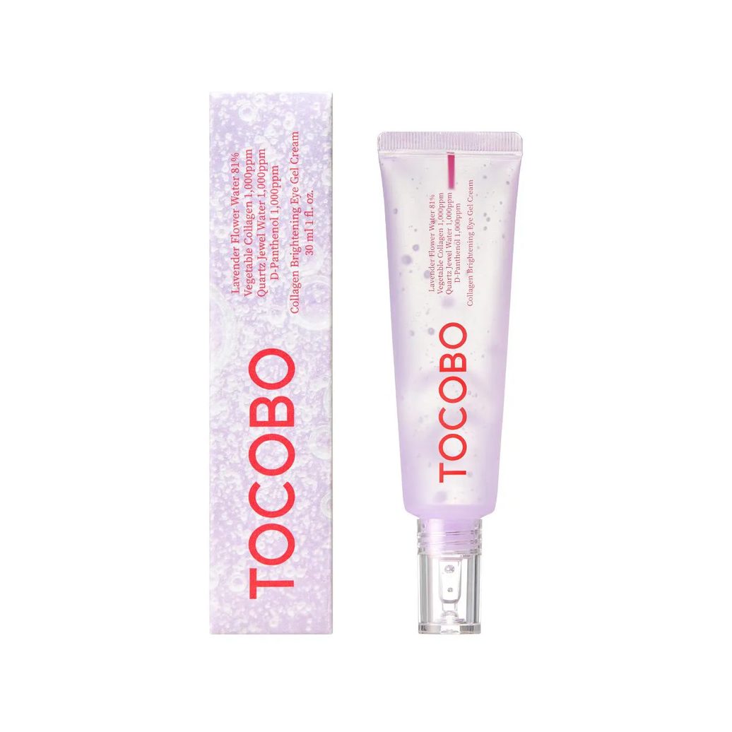 Gel Creme Hidratante para Área dos Olhos Tocobo Collagen Brightening Eye Gel Cream 30ml