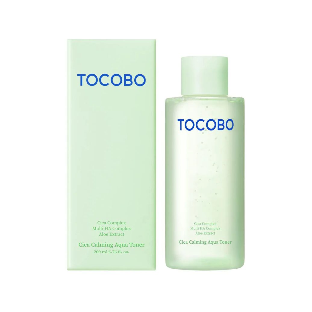 Tônico Facial Tocobo Cica Calming Aqua Toner 200ml