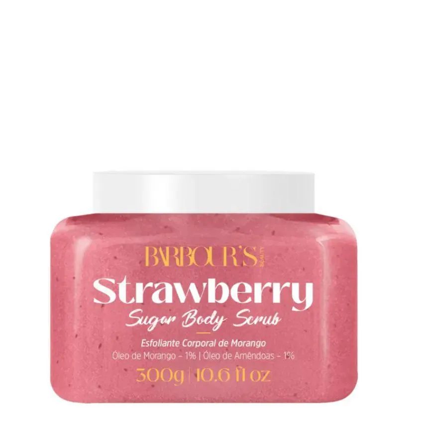 Barbour's Beauty Sugar Body Scrub Strawberry - Esfoliante Corporal 400G