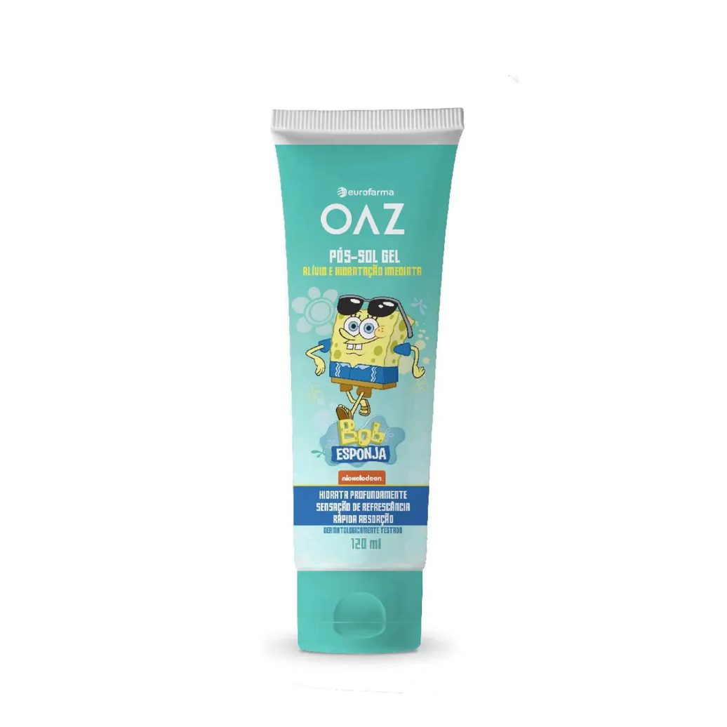 Pós-Sol Gel Infantil Oaz Bob Esponja 120Ml
