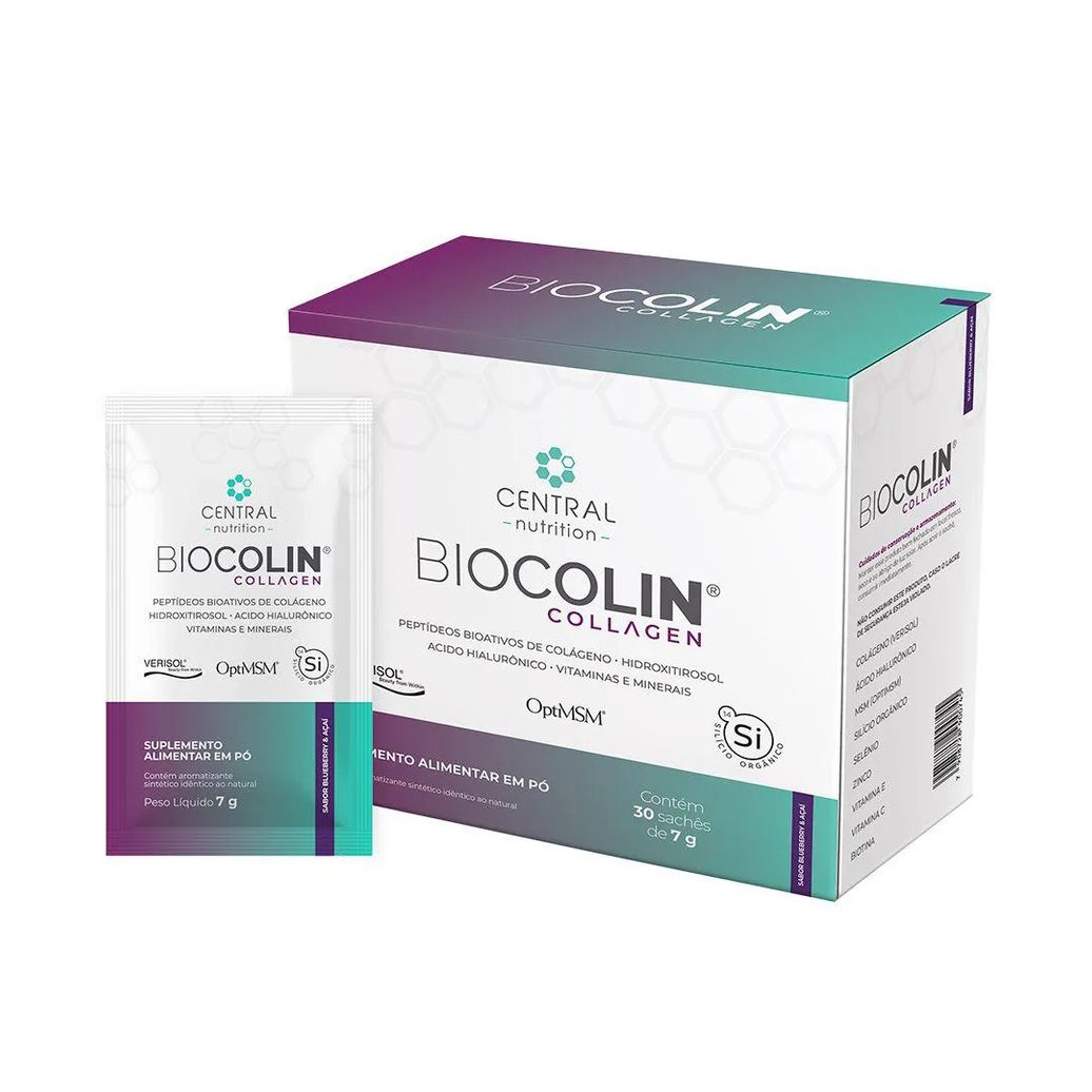 Biocolin Collagen 7G Blueberry & Açaí 30 Saches