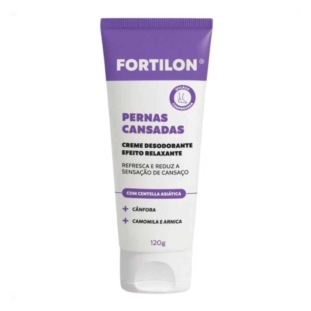 Creme Desodorante Dailus Fortilon Efeito Relaxante Pernas Cansadas 120G