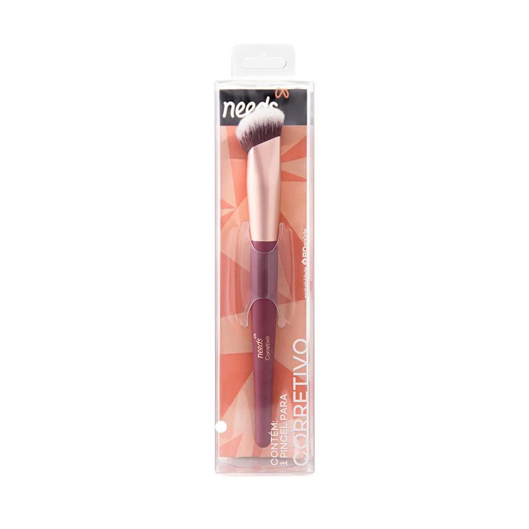 Pincel Angular para Corretivo Needs 1 Unidade