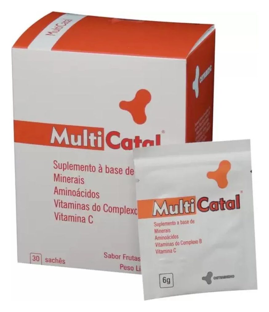 Multicatal Quelato+Coenzima Q10+Coco+Zinco+Cobre 30 Sachês