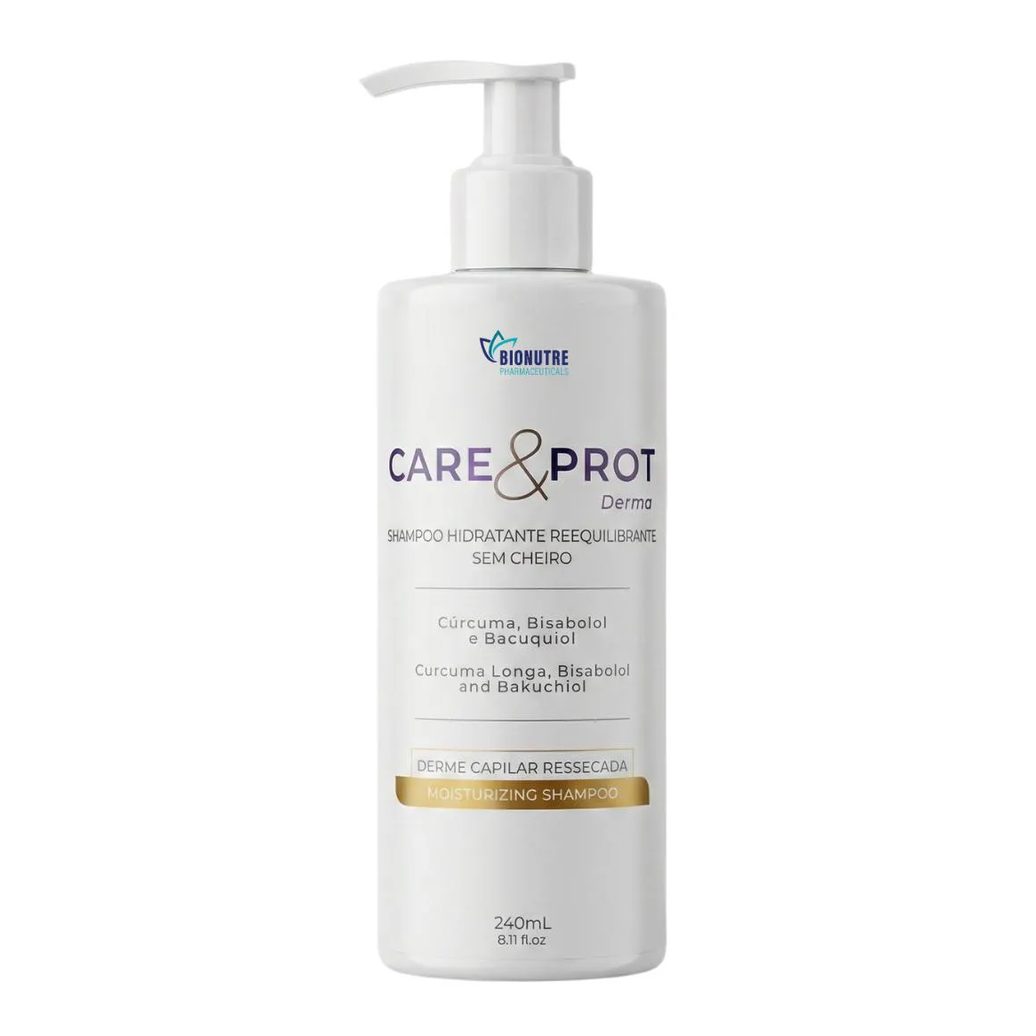 Shampoo Reequilibrante Care&Prot Derma 240Ml - sem Cheiro - Psoríase