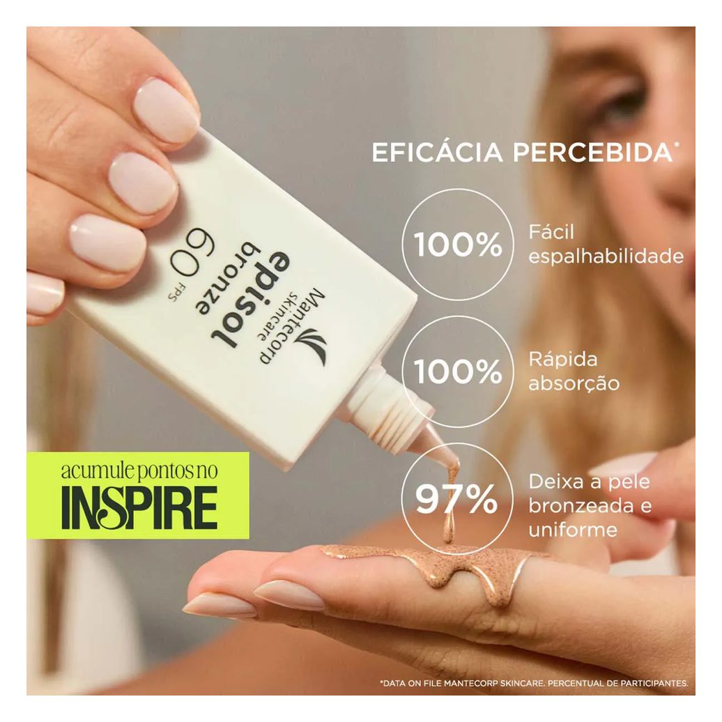 Protetor Solar Iluminador Episol Bronze FPS 60 40ml