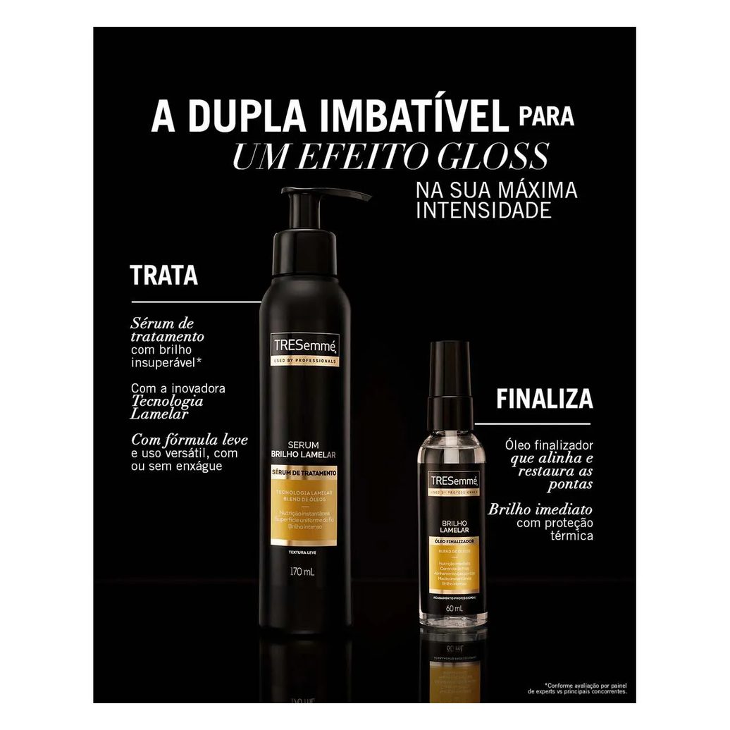 Óleo Finalizador Tresemmé Brilho Lamelar 60ml