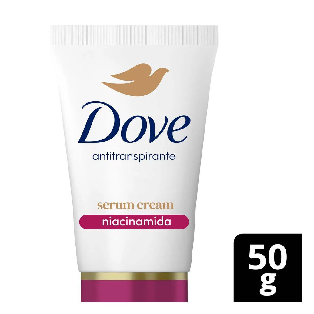Desodorante Antitranspirante Creme Sérum Dove Previne Escurecimento Feminino 48h 50g