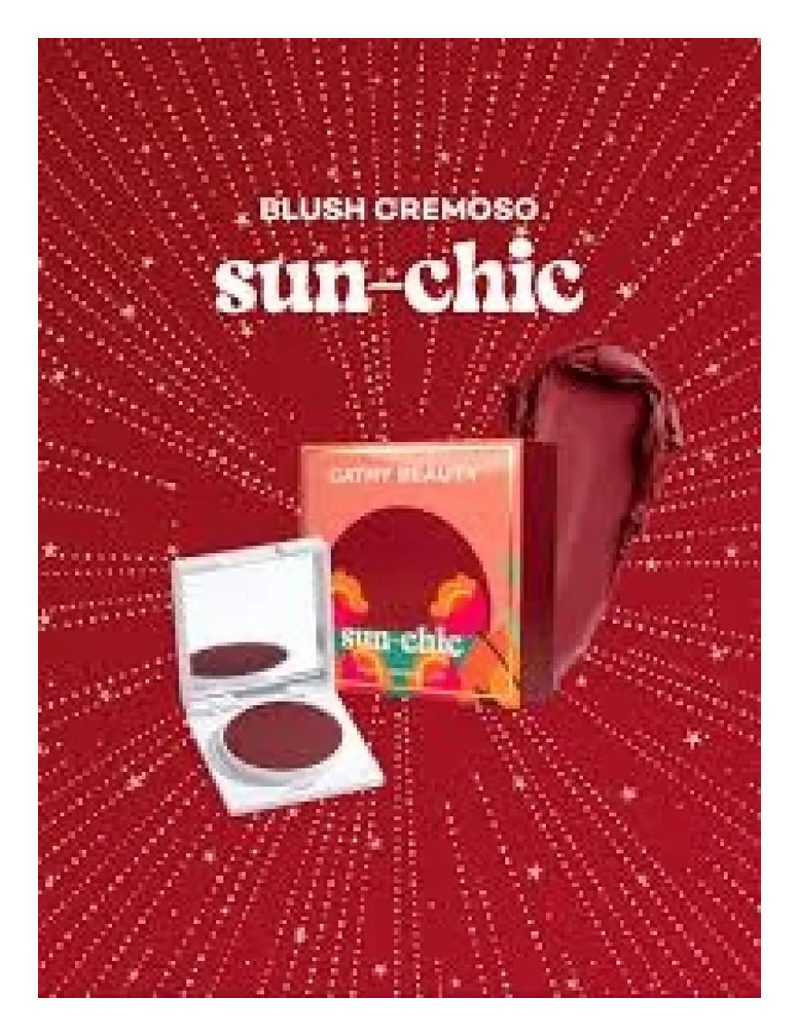 Cathy Beauty Blush Cremoso Sun-Chic