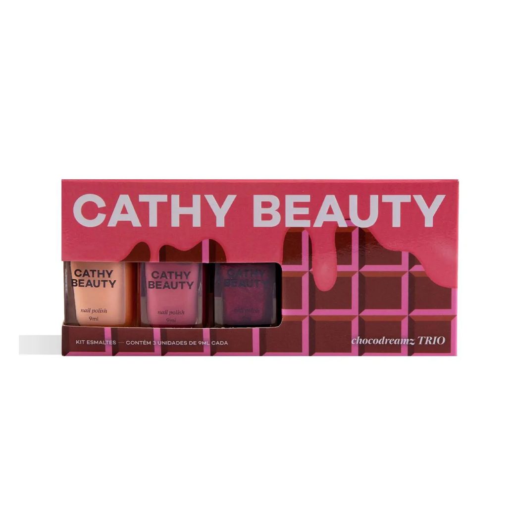 Cathy Beauty Kit Esmalte Chocodreamz Trio