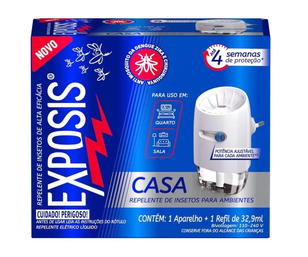 Exposis Casa Repelente de Insetos para Ambientes