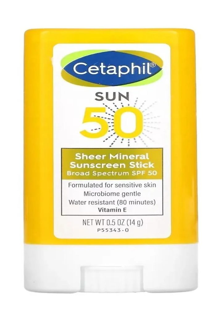Protetor Solar Bastão Mineral Stick Fps 50 Cetaphil 14G