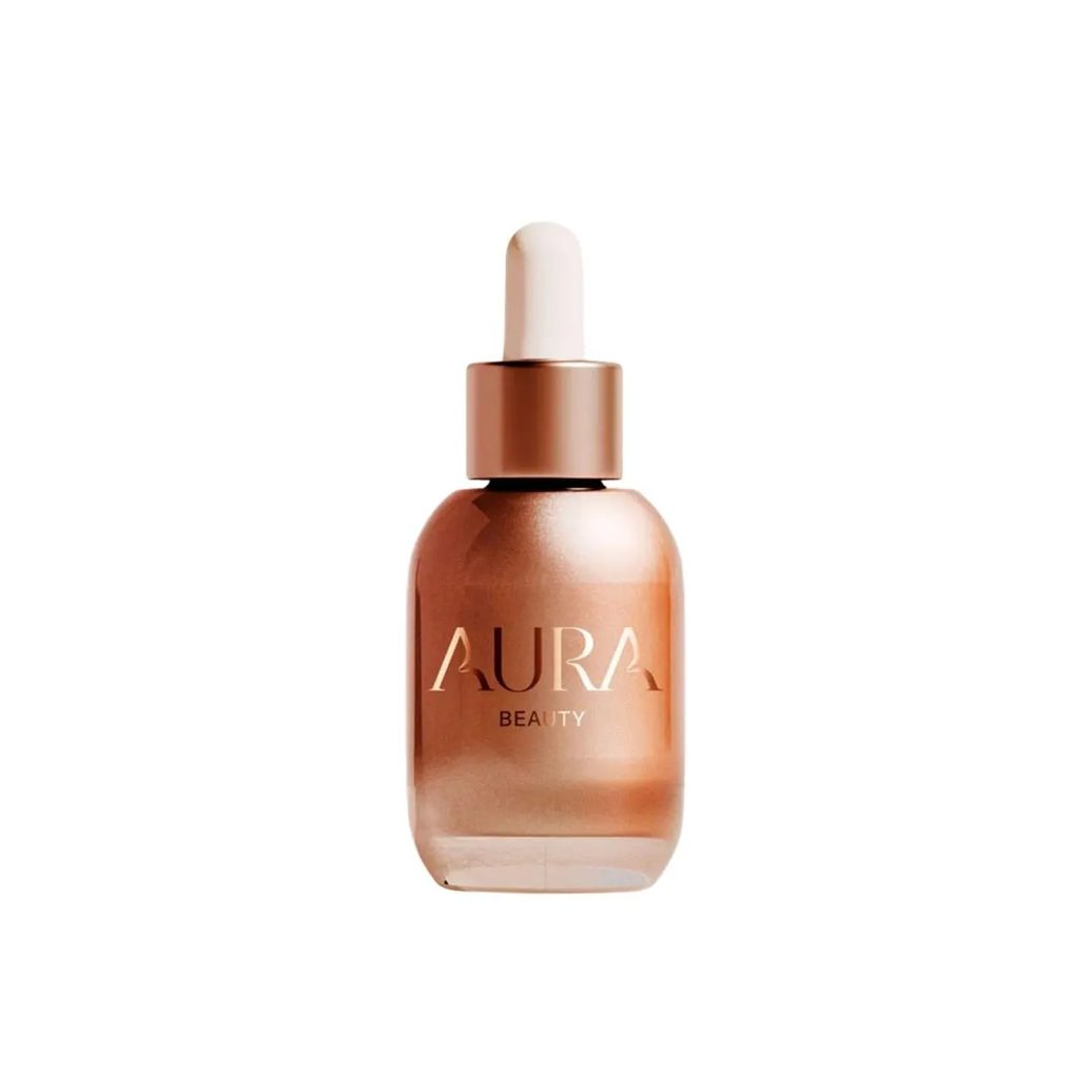 Aura Beauty Aurora Shine - Gotas Iluminador Prime Acetinado 30Ml