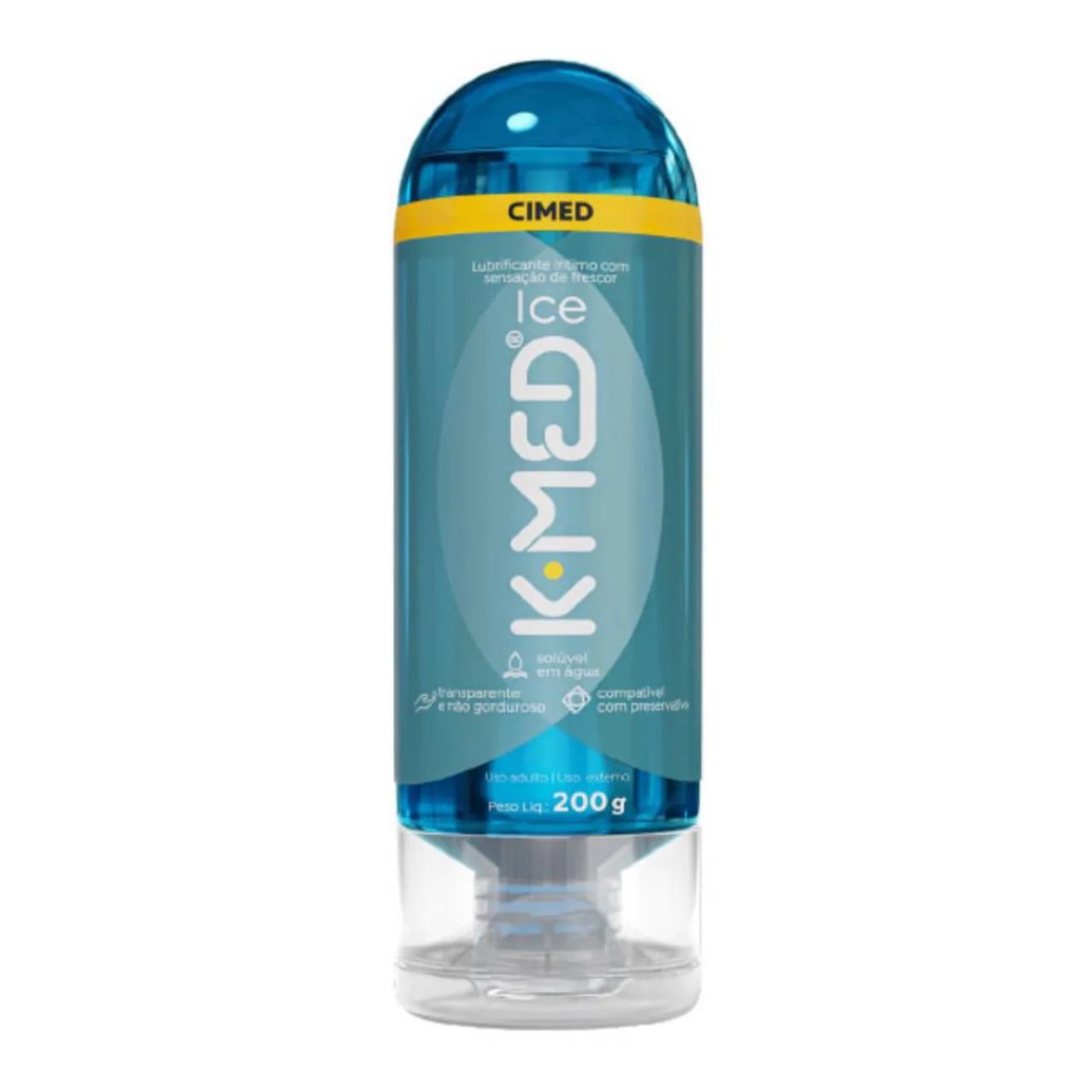 K-Med Ice 200Ml Gel Lubrificantes Intimos a Base de Agua