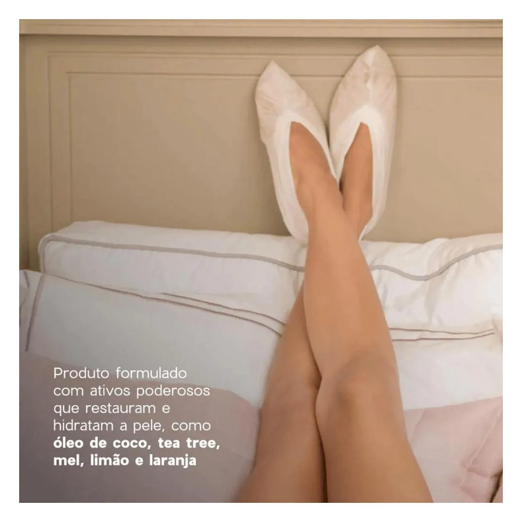 Oceane Foot Peeling Máscara Esfoliante para Pés