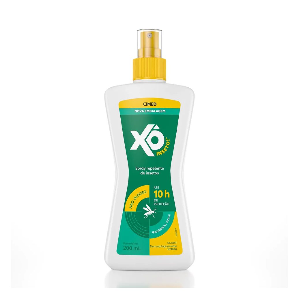 Repelente Spray Xô Inseto 15% Deet 200ml - Cimed