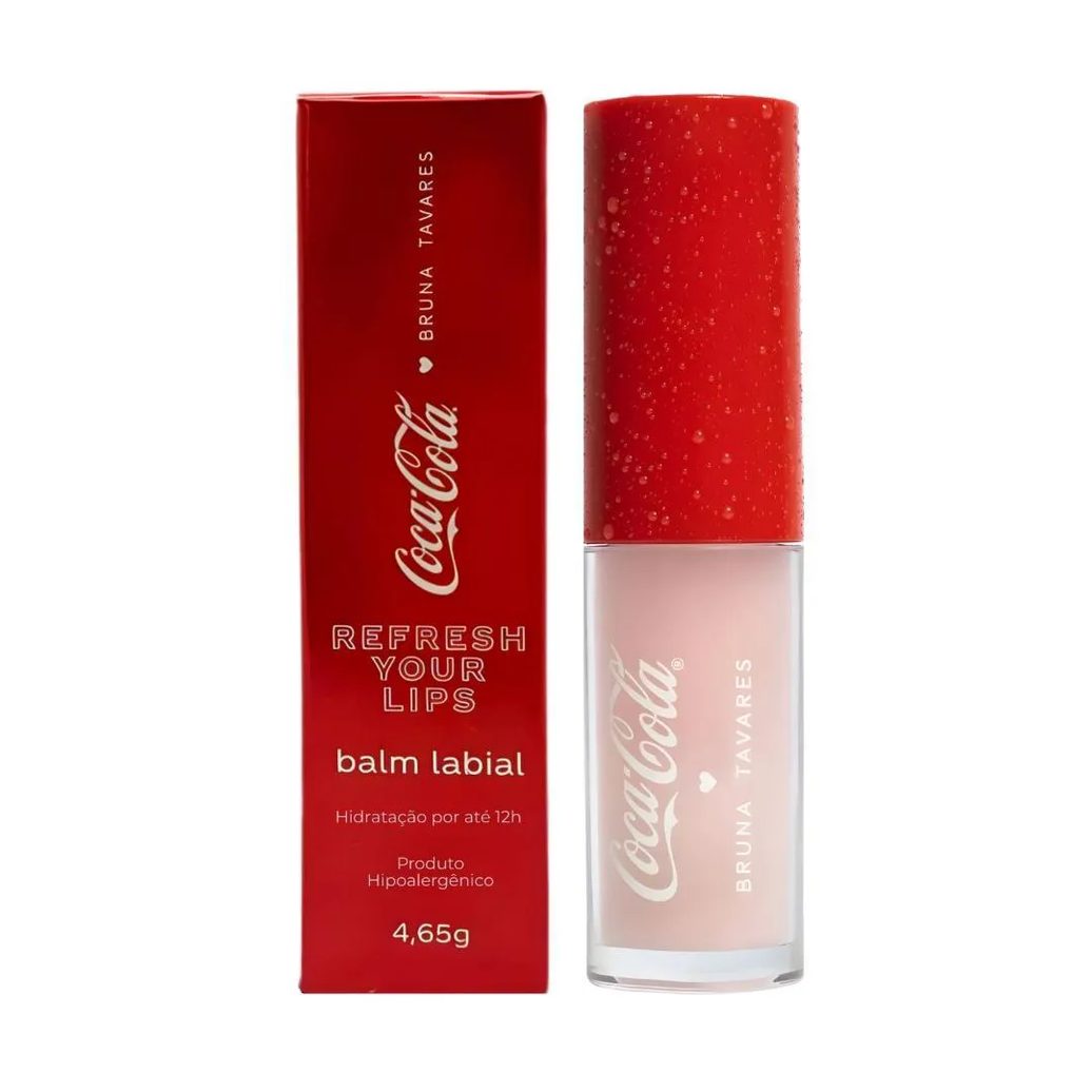 Balm Labial Bruna Tavares Coca-Cola Refresh Your Lips