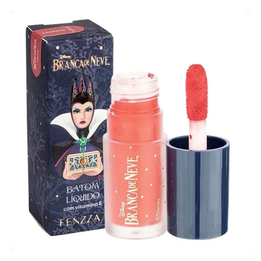 Batom Líquido Fenzza Disney Branca de Neve Raínha Má Charmed Dis230