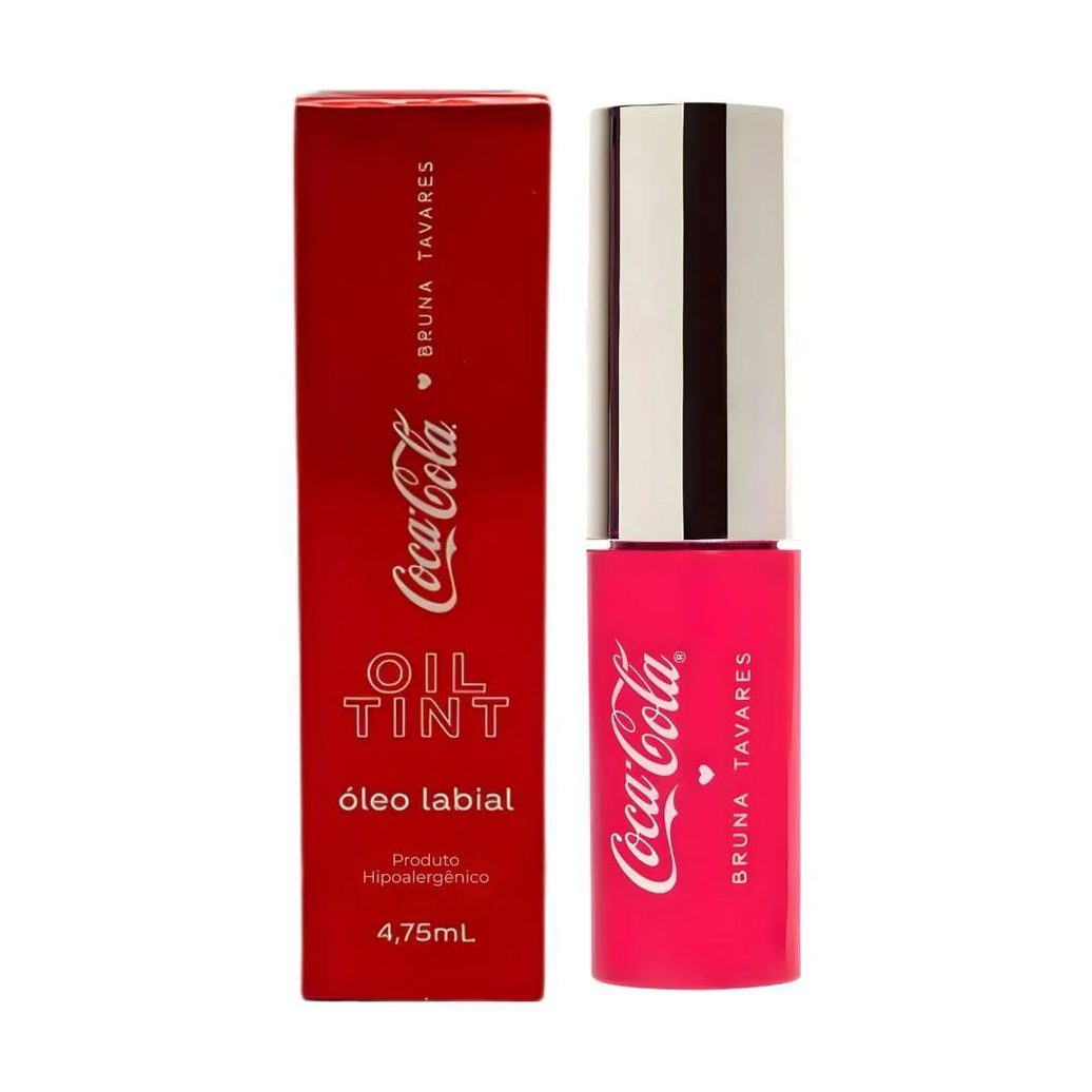 Óleo Labial Bruna Tavares Coca-Cola Oil Tint Bold