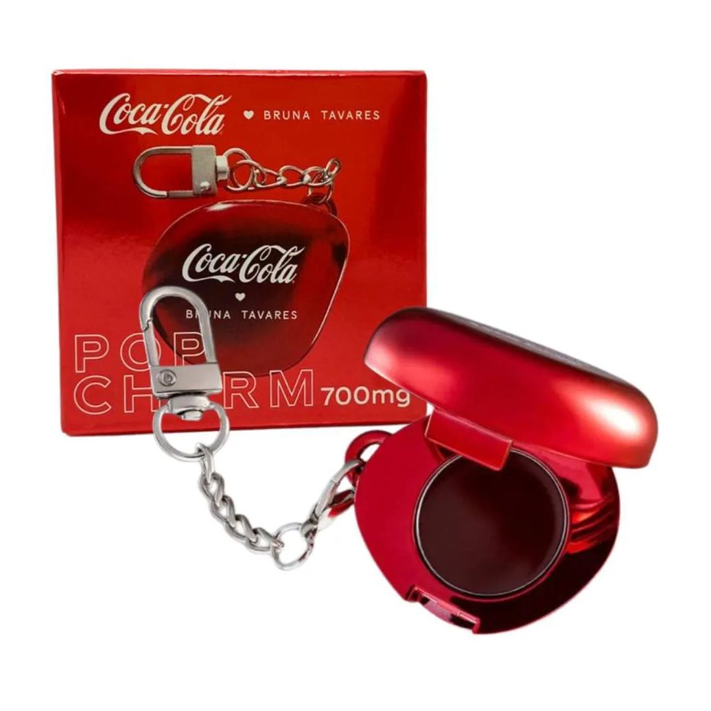 Balm Labial Bruna Tavares Coca-Cola Pop Charm com Acessório