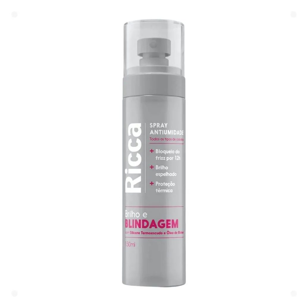 Spray Antiumidade Ricca Brilho e Blindagem 150Ml