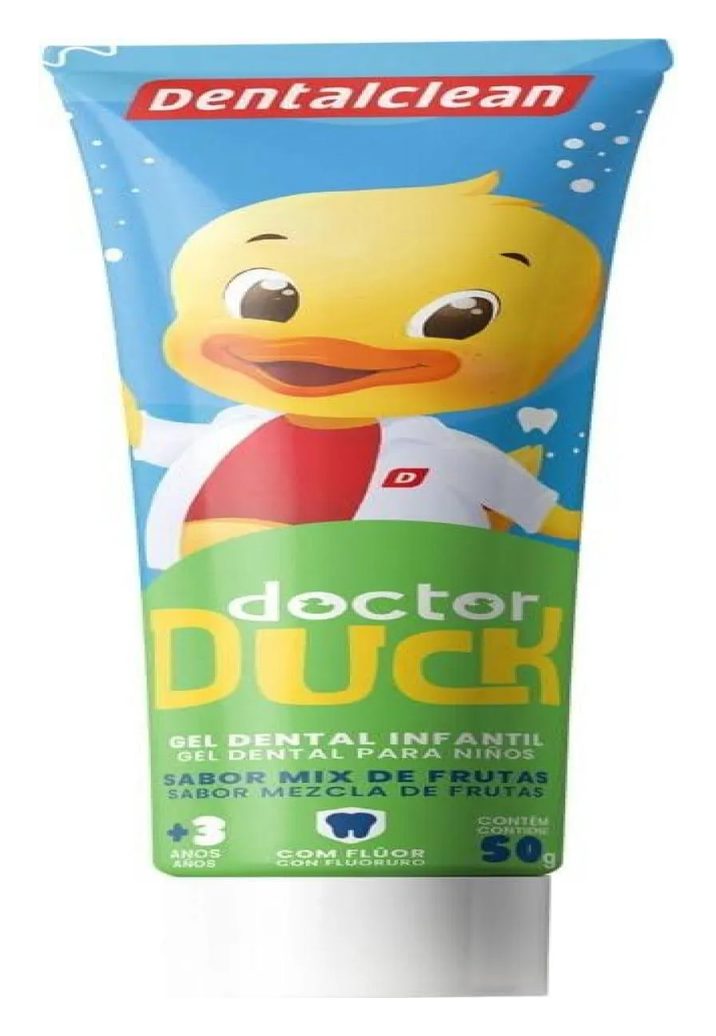 Gel Dental Infantil Doctor Duck com Fluor 50G