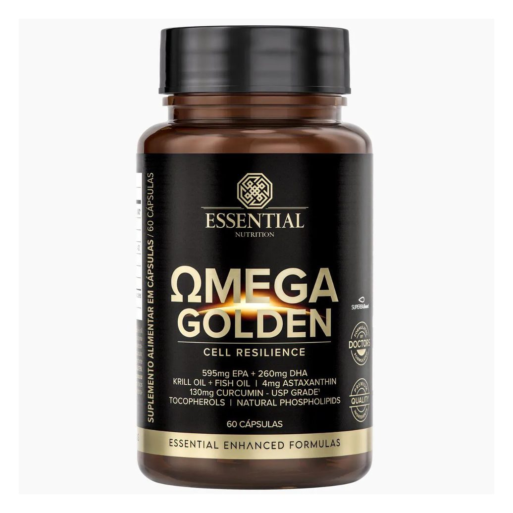 Ômega Golden 60 Cápsulas – Essential Nutrition Natural