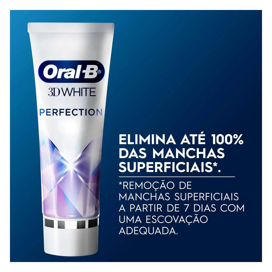 Creme Dental Oral-B 3D White Perfection 102g