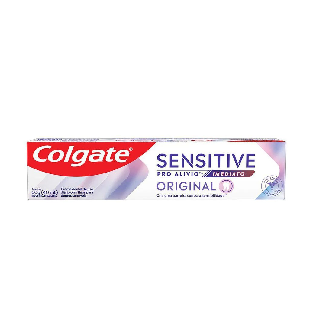 Creme Dental Colgate Sensitive Pro Alívio Imediato Original 60g