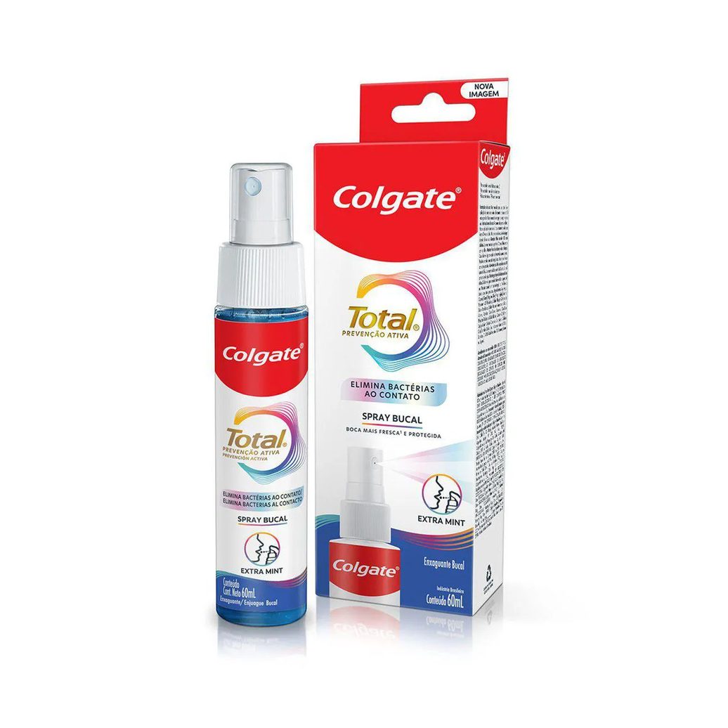 Spray Antisséptico Bucal Colgate Total 12 60ml