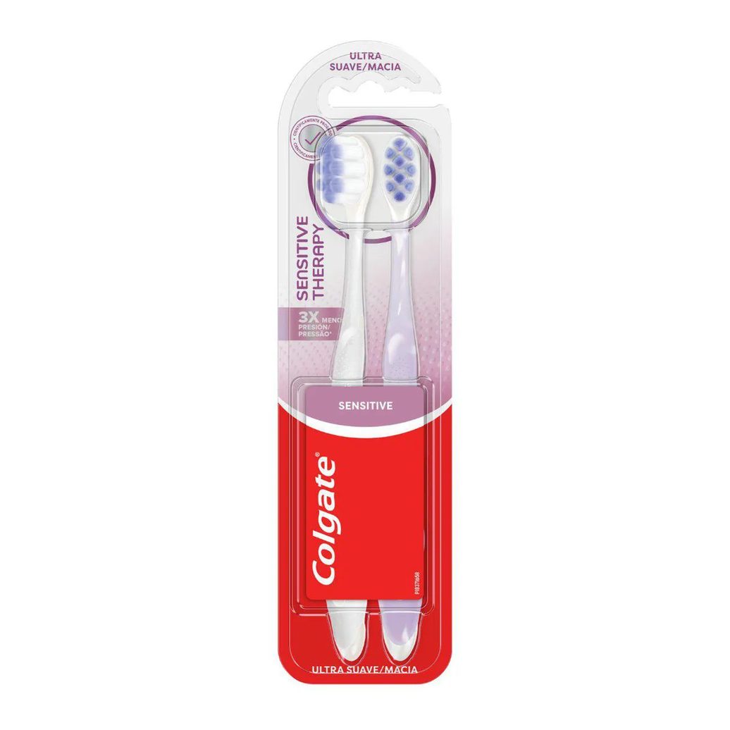 Escova de Dente Colgate Sensitive Therapy Ultra Macia 2 unidades
