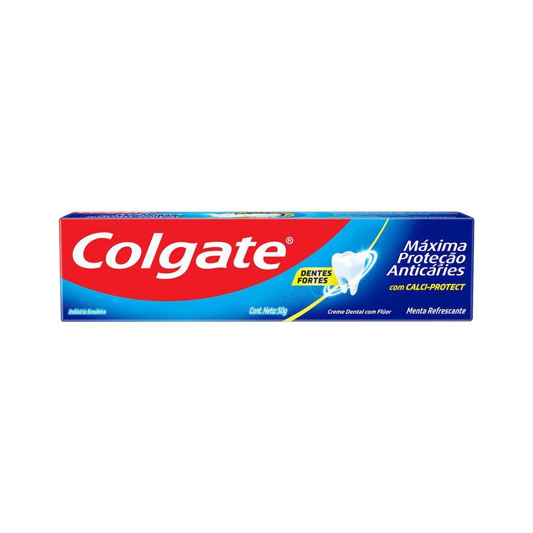 Creme Dental Colgate Máxima Proteção Anticáries Menta 50g