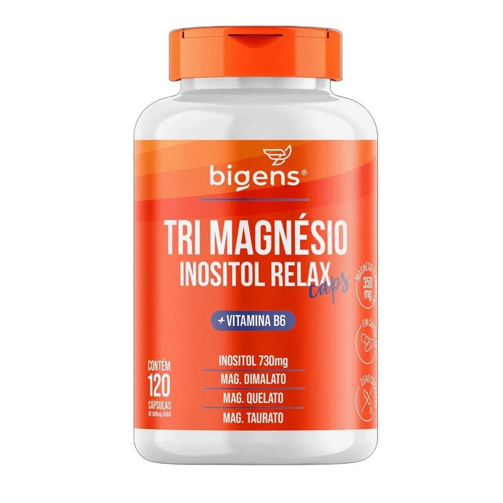 Bigens Tri Magnesio Inositol 120 Capsulas