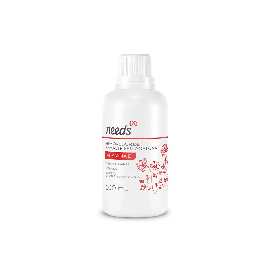 Removedor Needs sem Acetona Vitamina E 100 ml