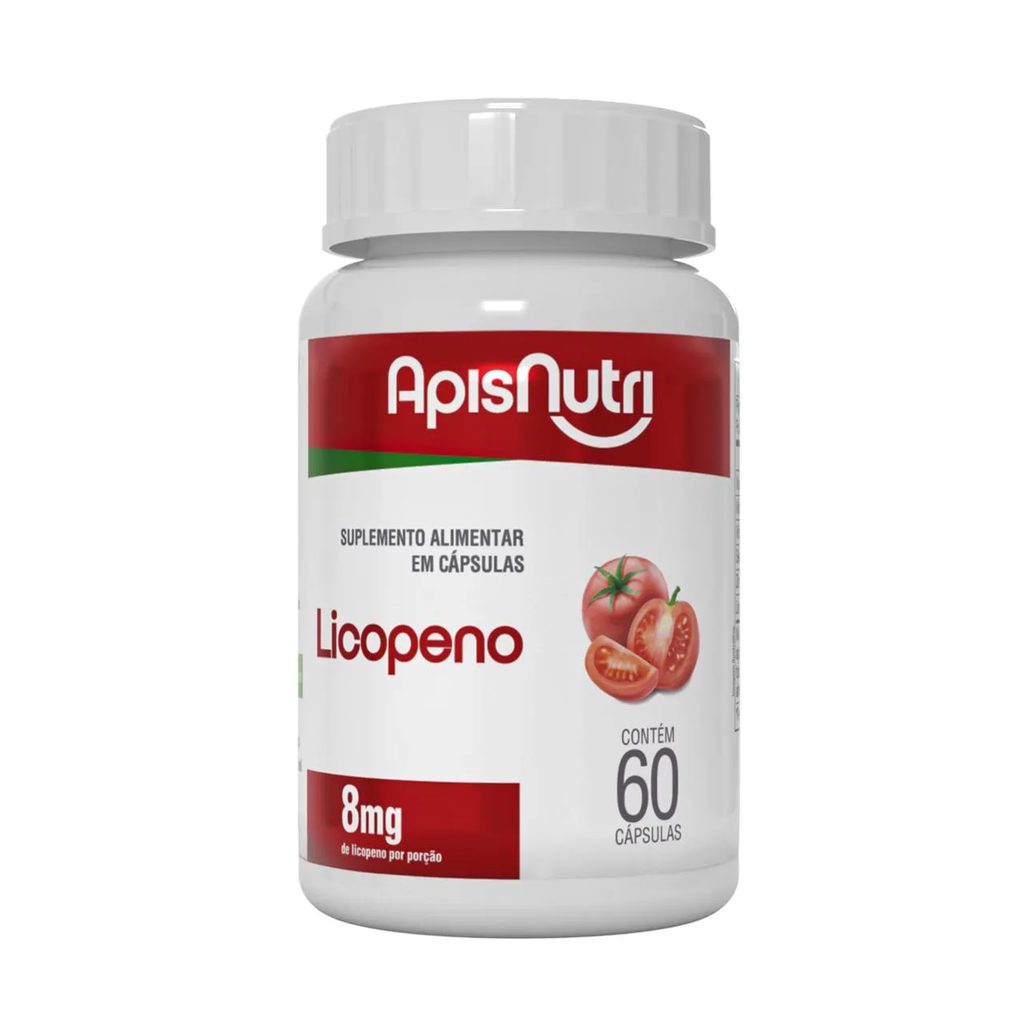 Licopeno de Tomate Apisnutri 60 Cápsulas