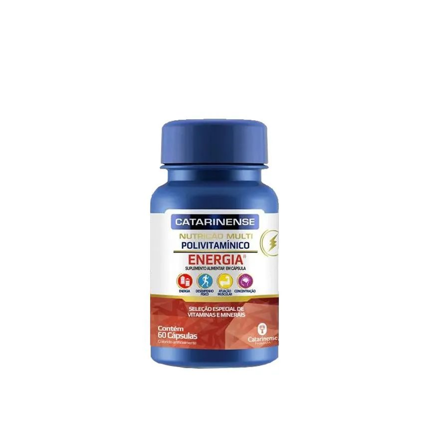 Polivitamínico Energia Catarinense 60 Capsulas