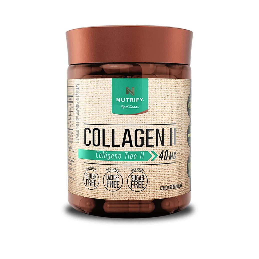Collagen Ii Colágeno Tipo 2 Nutrify 60 Cápsulas