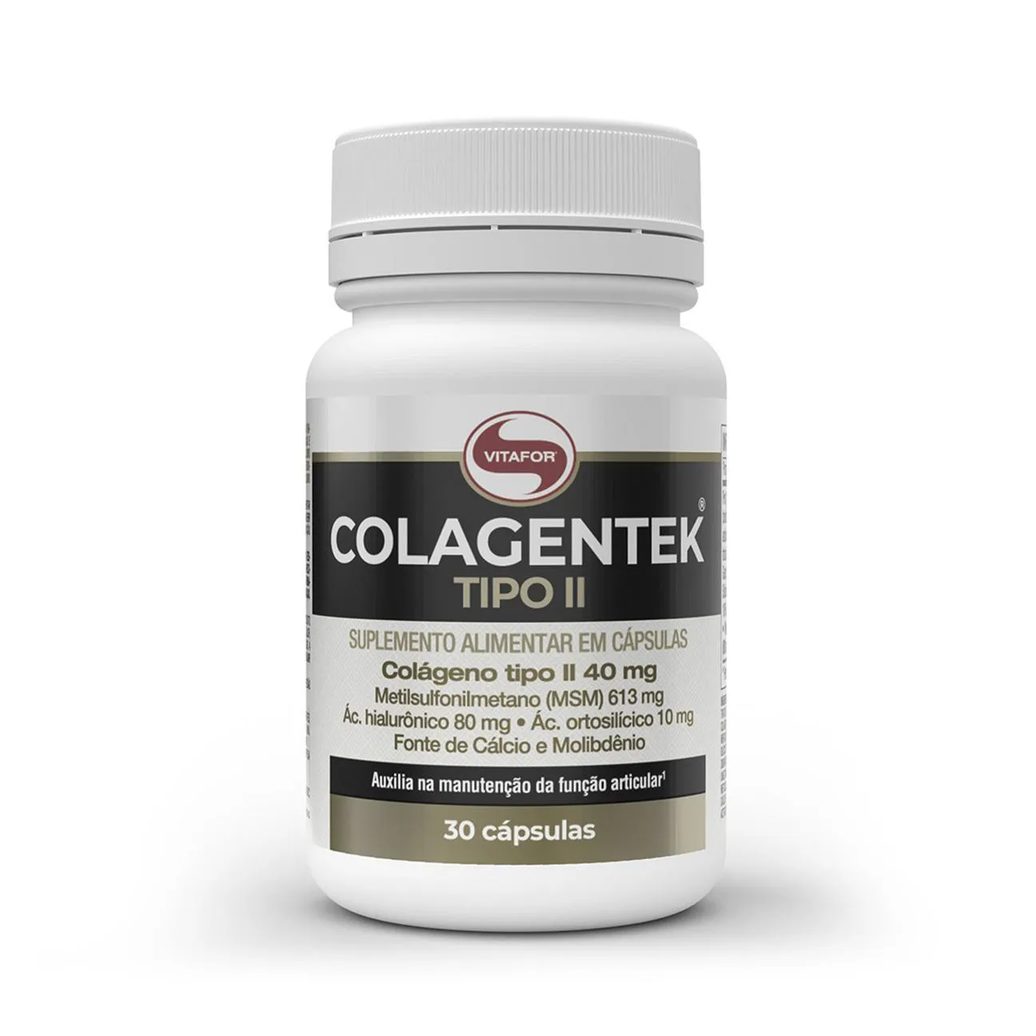 Colagentek Vitafor Tipo Ii 30 Cápsulas