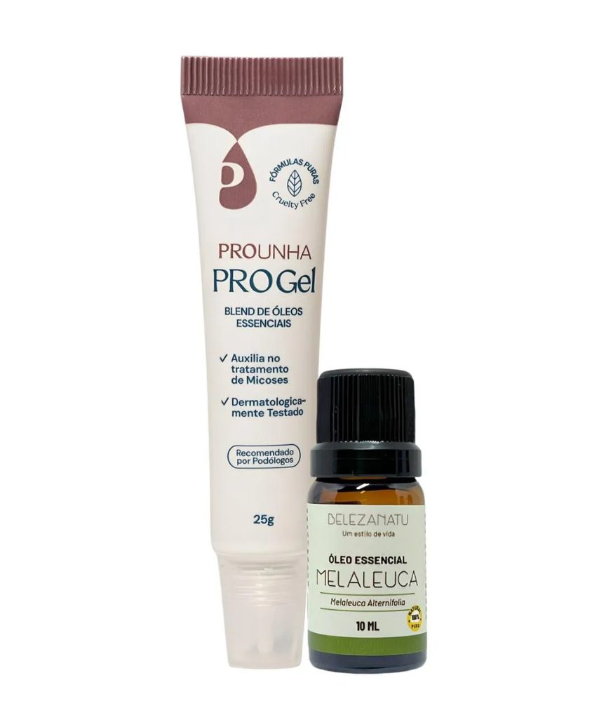 Kit Pro Gel 25Ml e Óleo Essencial Melaleuca Belezanatu - Pro Unha