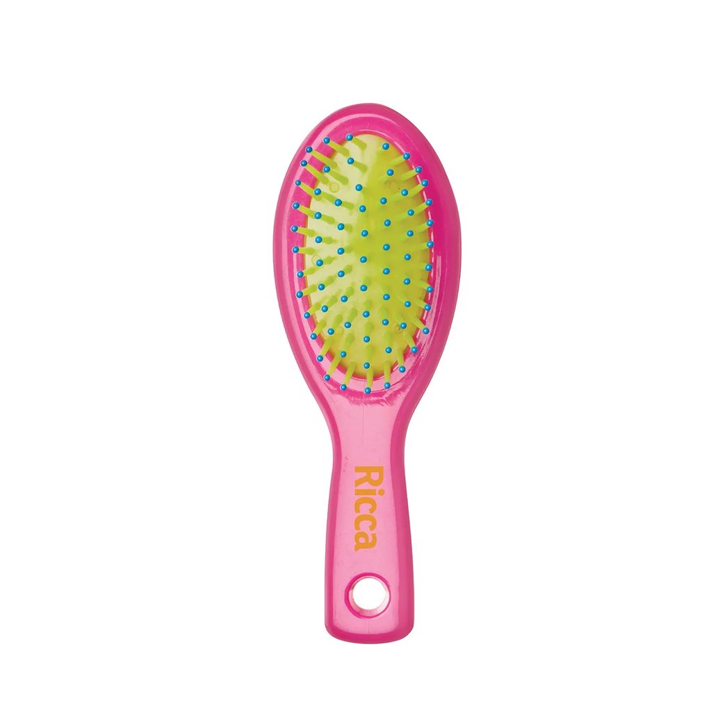 Escova de Cabelo Ricca Cristal Colors Cristal Pequeno - 1 unidade