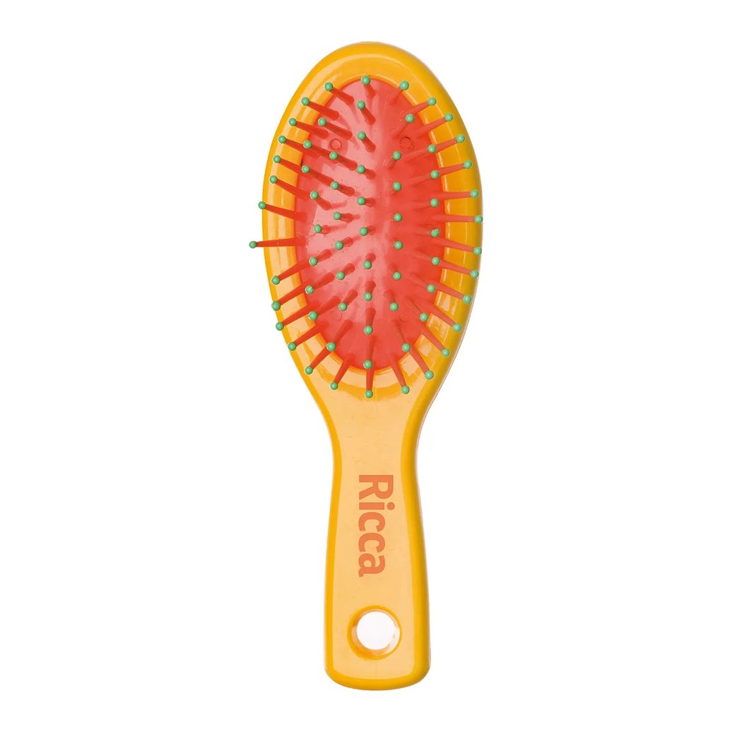 Escova de Cabelo Ricca Cristal Colors Cristal Pequeno - 1 unidade