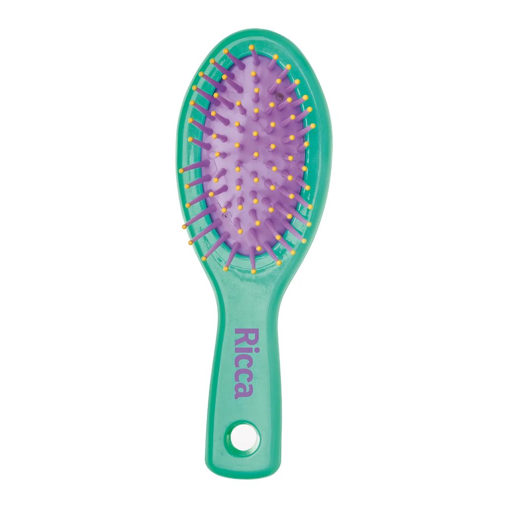Escova de Cabelo Ricca Cristal Colors Cristal Pequeno - 1 unidade