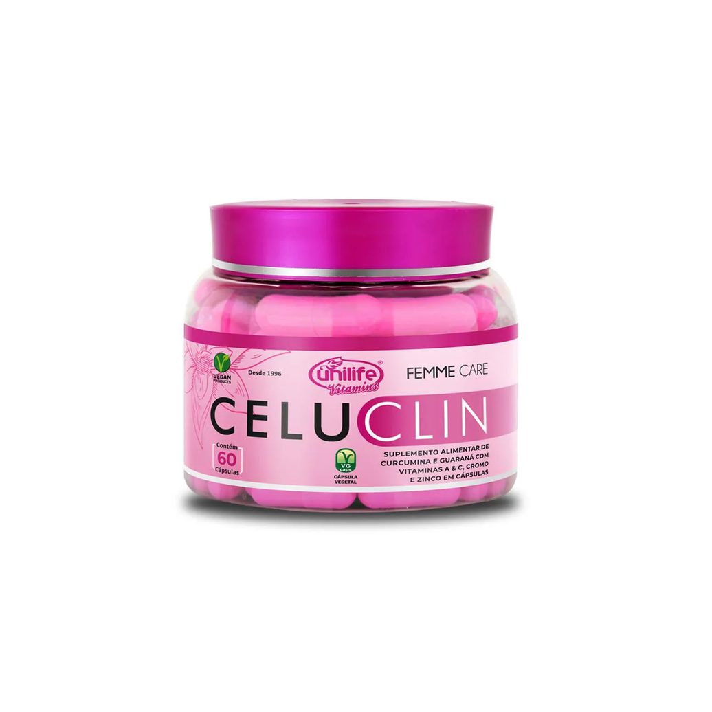 Celuclin Femme Care Vegano Unilife 60 Cápsulas 430Mg