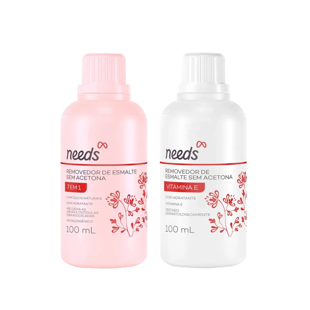 Removedor Needs sem Acetona Vitamina E 100 ml