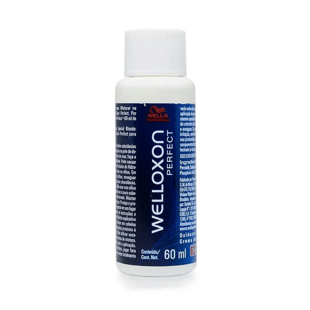 Agua Oxidante Wella Welloxon Perfect Ox 30 Volumes 60 Ml