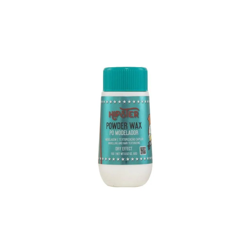 Barba Forte Hipster Pó Modelador Powder Wax 15 G