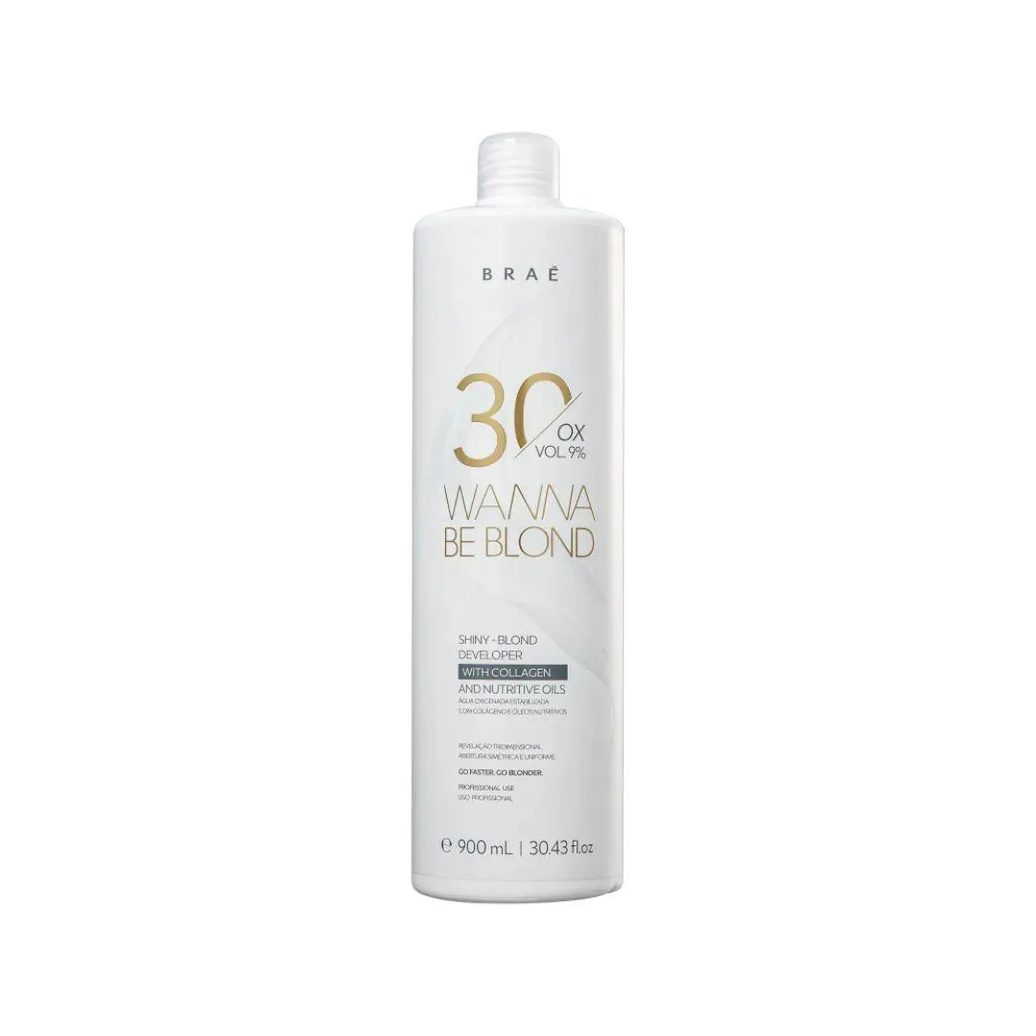 Braé Wanna Be Blond 30 Vol Ox 900Ml