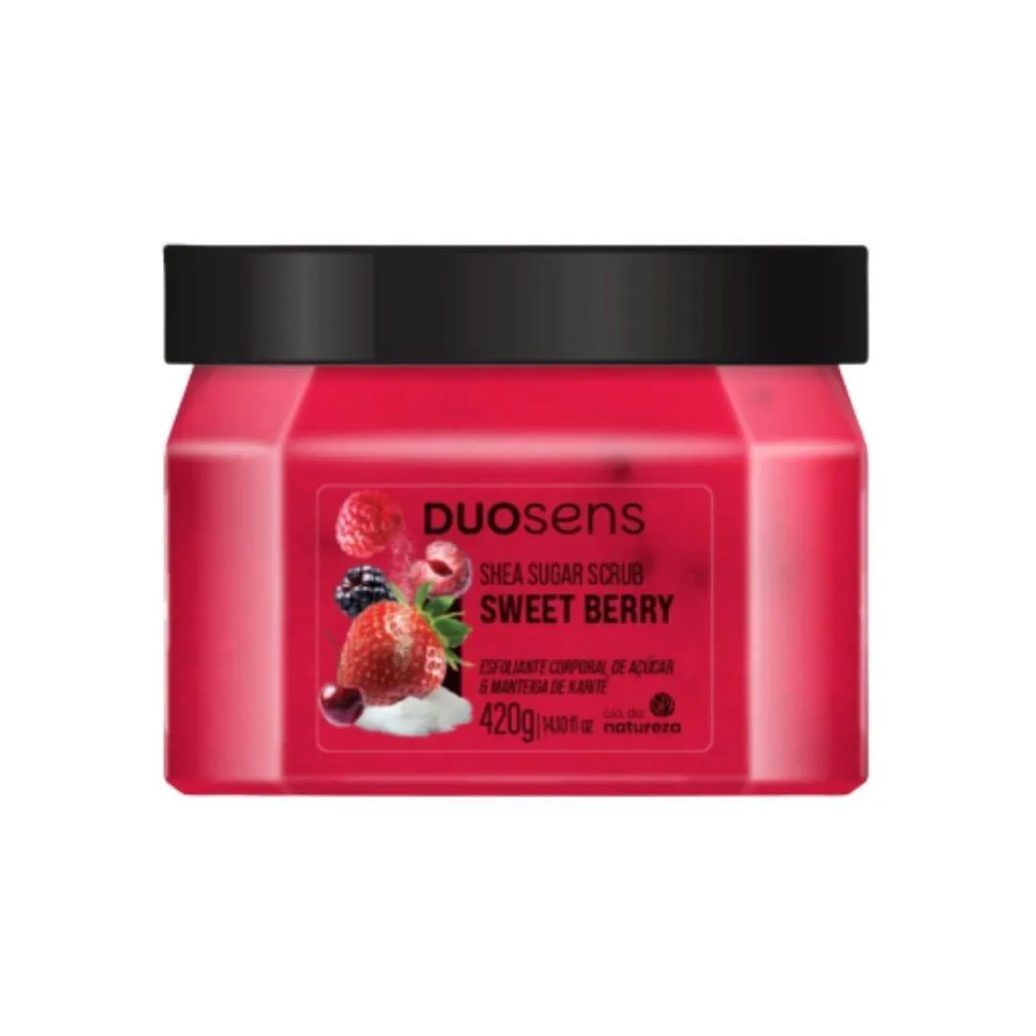 Cia da Natureza Esfoliante Duosens Sweet Berry 420 G