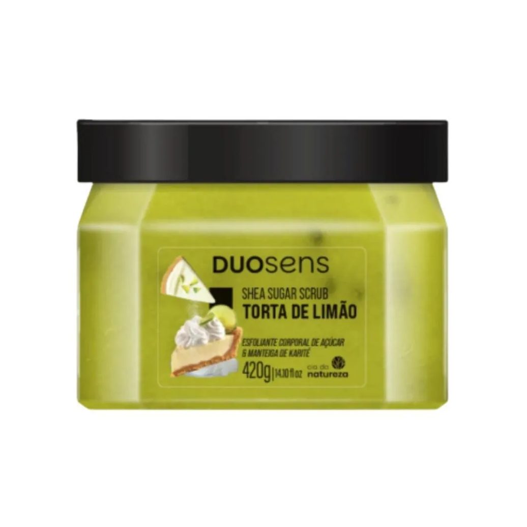 Cia da Natureza Esfoliante Duosens Torta de Limao 420 G