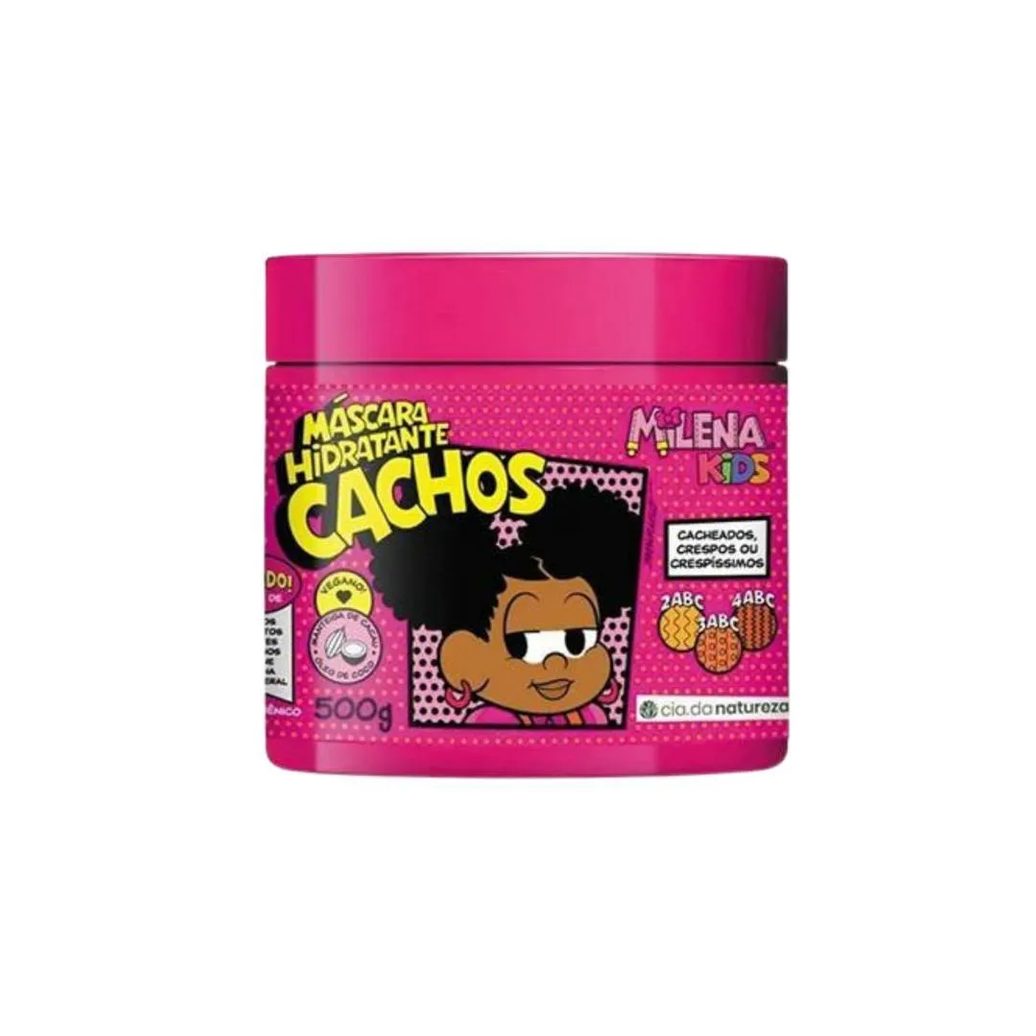 Cia da Natureza Milena Kids Mascara Hidratante Cachos 500 G
